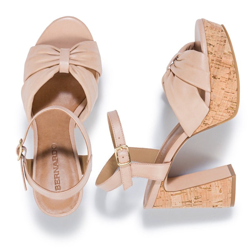 Pink Women Bernardo Veronika Platform Sandals | SEQ3928KN