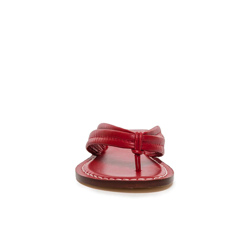 Red Women Bernardo Miami Thong Slide Sandals | SKQ2396WO