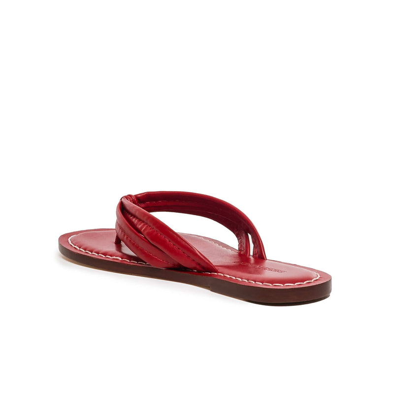 Red Women Bernardo Miami Thong Slide Sandals | SKQ2396WO