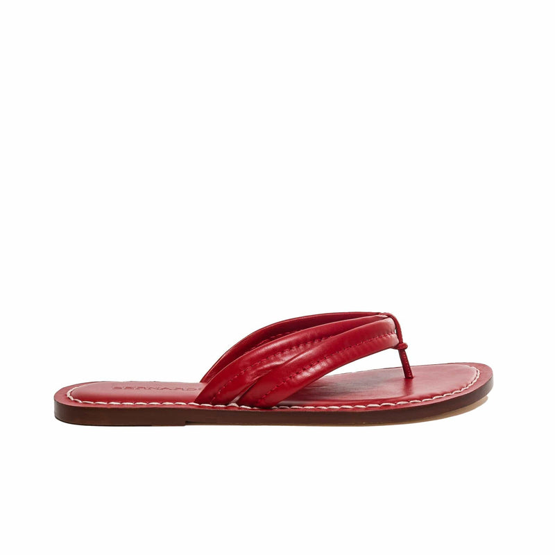 Red Women Bernardo Miami Thong Slide Sandals | SKQ2396WO