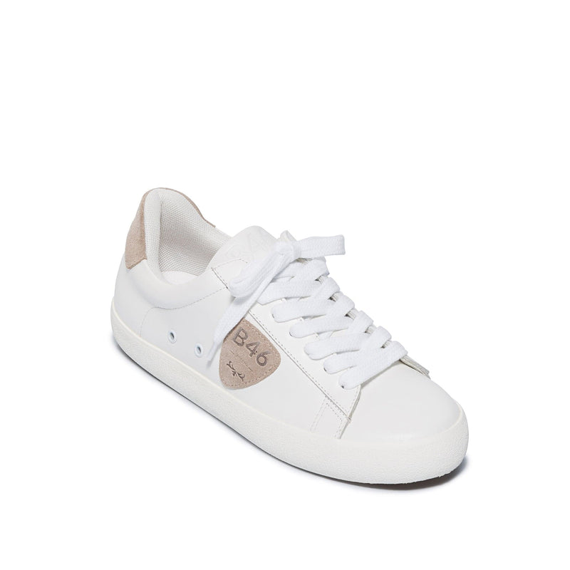 White Beige Women Bernardo Tatum Sneakers | JBY5614UI