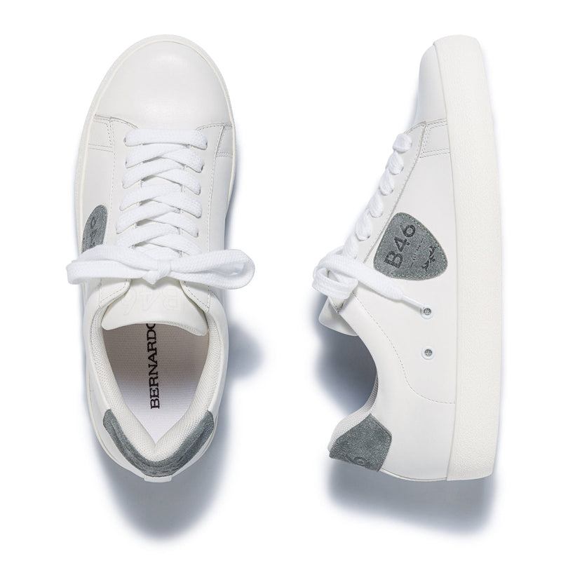 White Blue Women Bernardo Tatum Sneakers | FVM4051SA