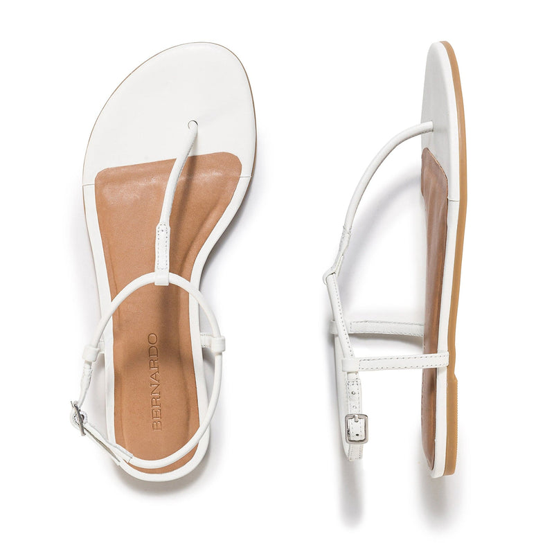 White Women Bernardo Haven Thong Flat Sandals | IFU6644TH