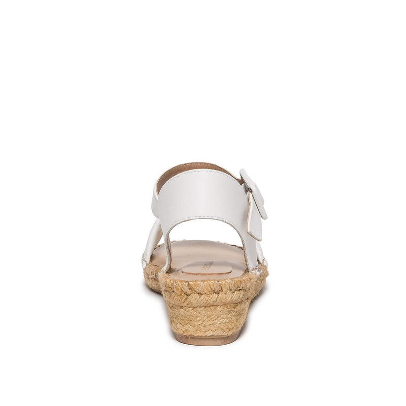 White Women Bernardo Madrid Espadrille Wedge Sandals | WAQ252CX