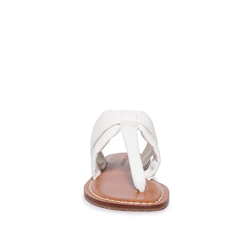 White Women Bernardo Margaret Thong Slide Sandals | LKQ2744UJ