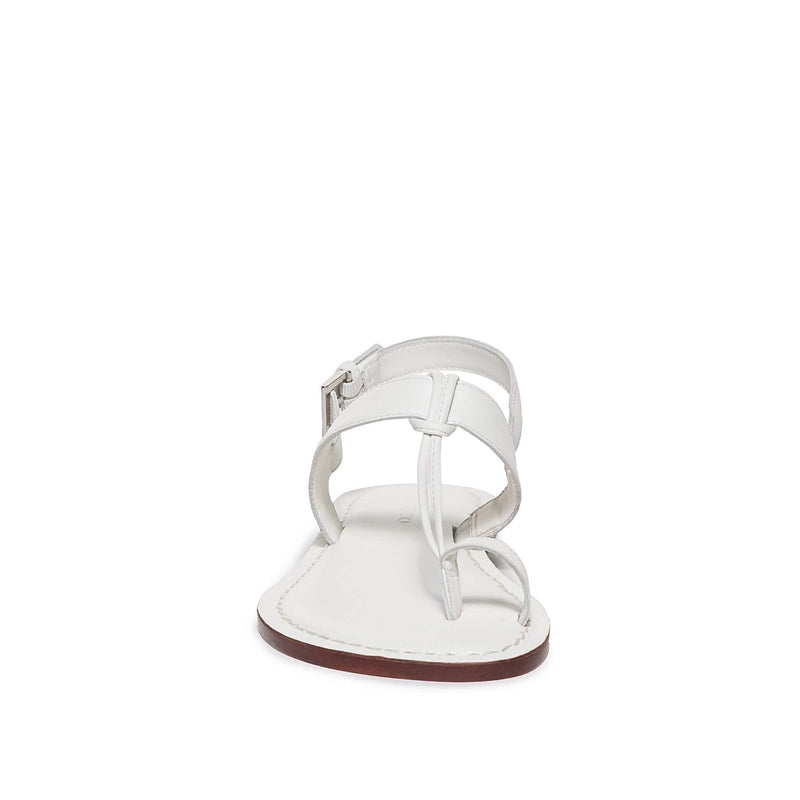 White Women Bernardo Maverick 2 Toe Ring Flat Sandals | INF2842SR